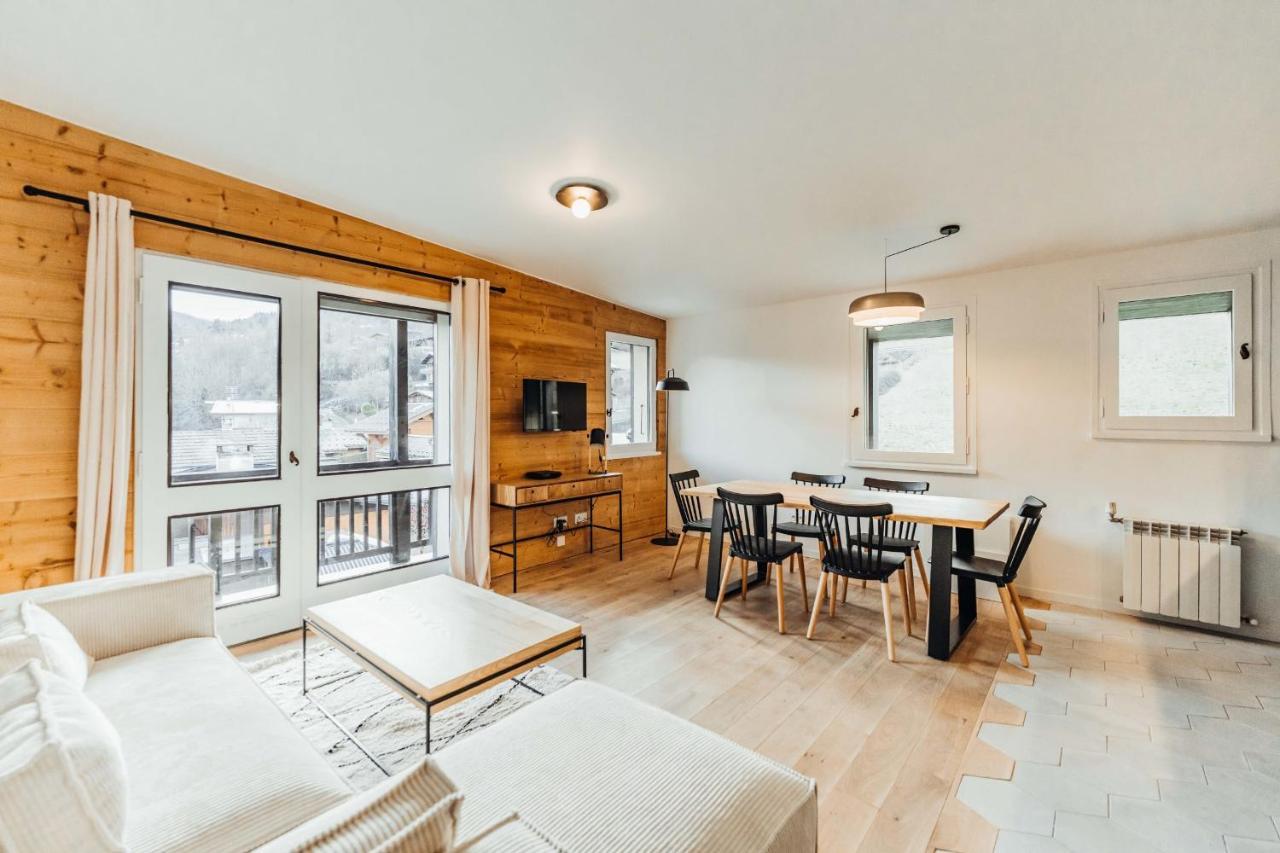 Spacious Apartment Completely Renovated By An Architect Saint-Gervais-les-Bains Exteriör bild