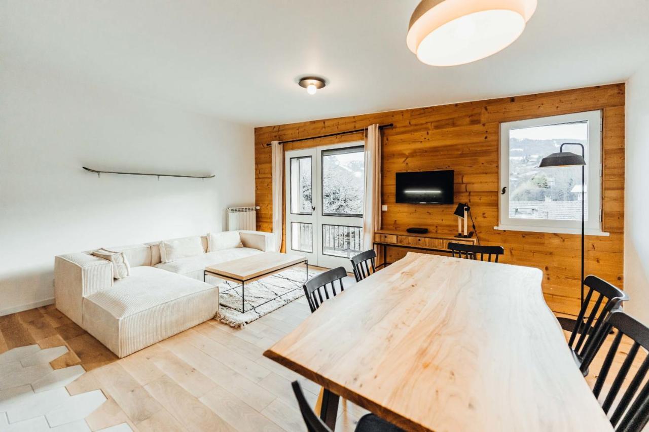 Spacious Apartment Completely Renovated By An Architect Saint-Gervais-les-Bains Exteriör bild